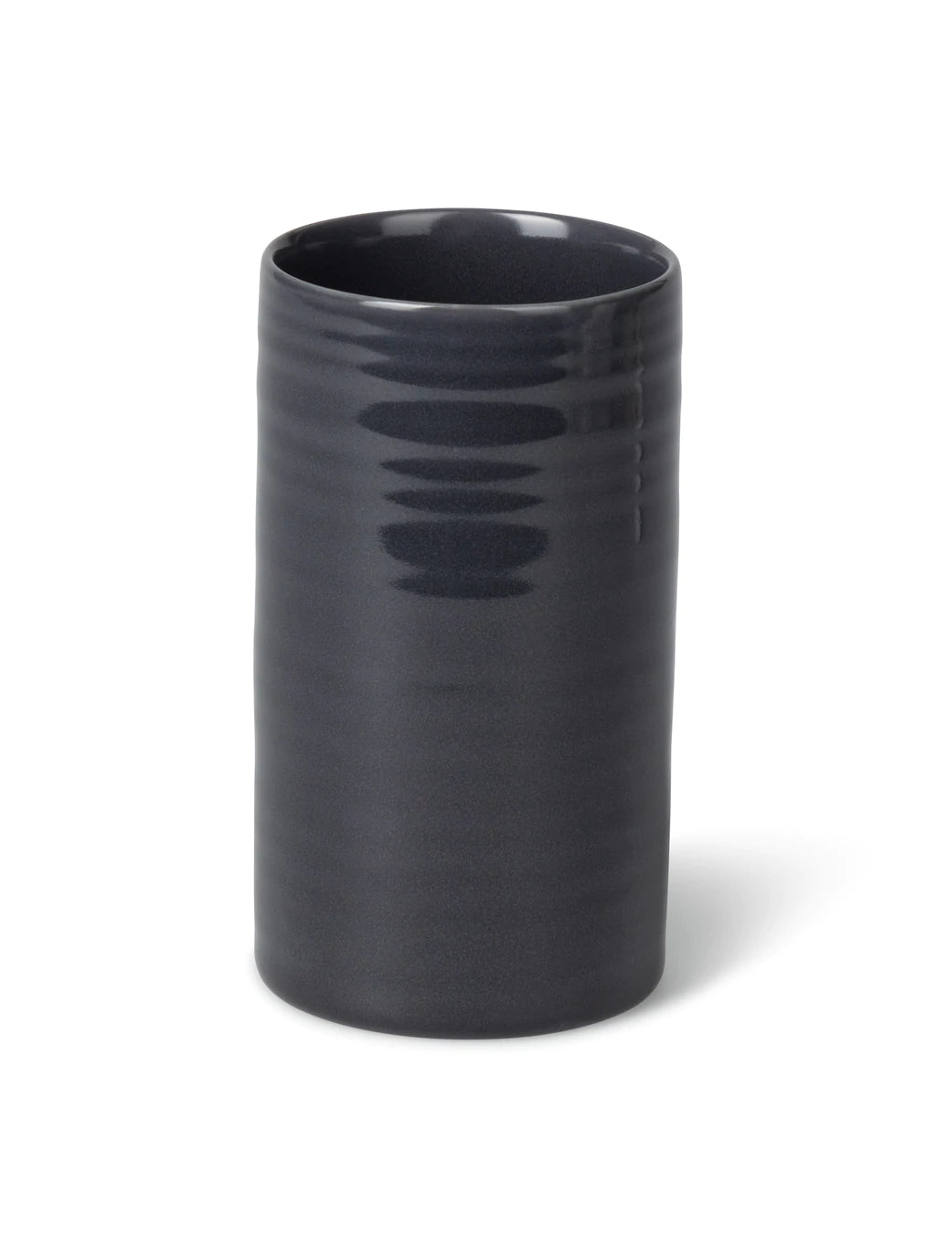 Chalk - Charcoal Tall Porcelain Pot