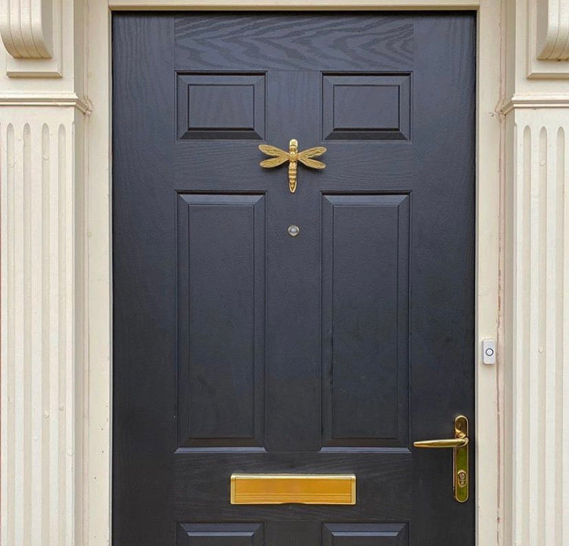Door Knocker - Dragonfly (Brass) - BRASS007