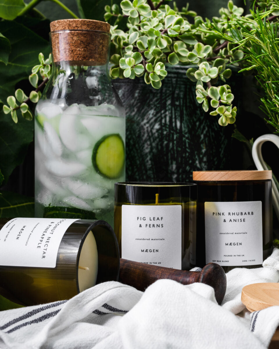 Maegen Considered Candle - Pink Rhubarb & Anise