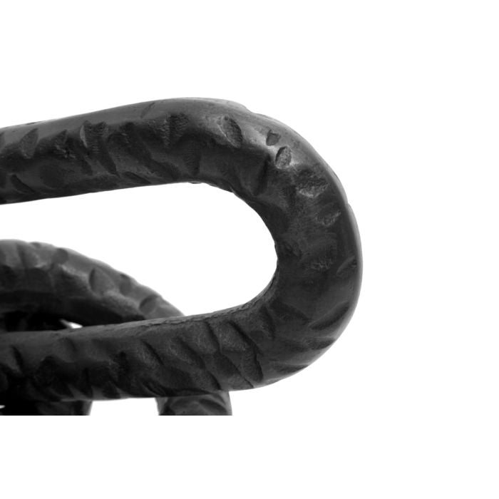 Prato Rough Grey Chain Sculpture