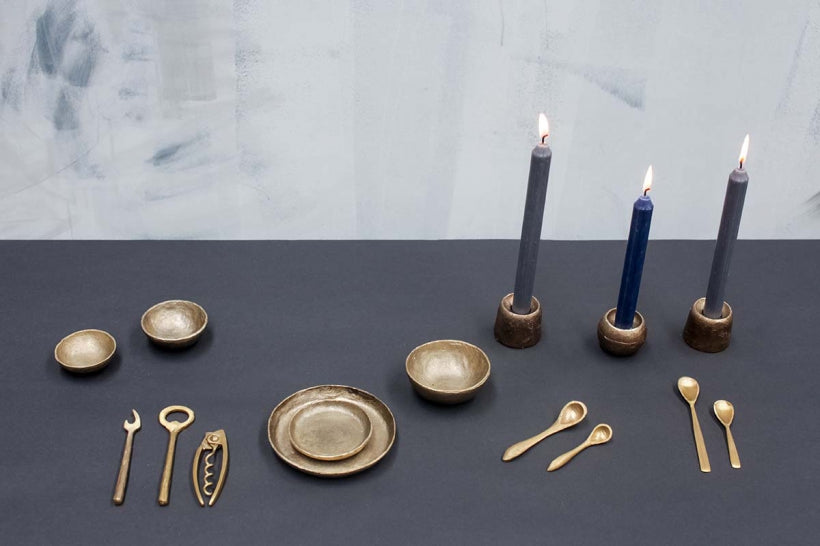 Jahi - Brushed Gold Bowl - Large