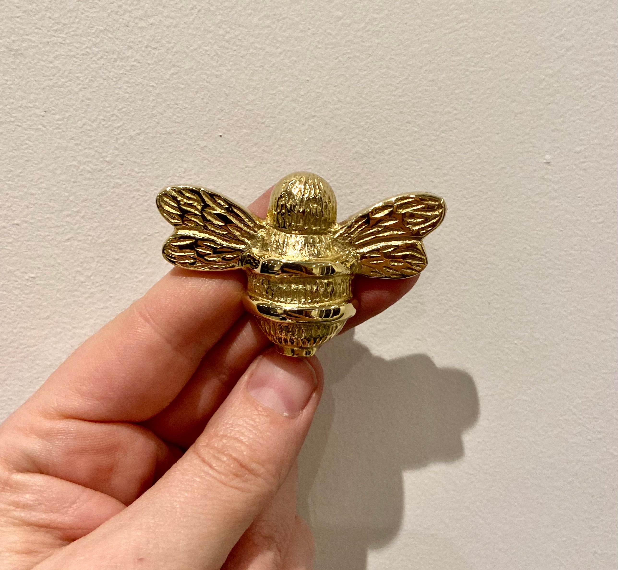 Brass Bee Knob