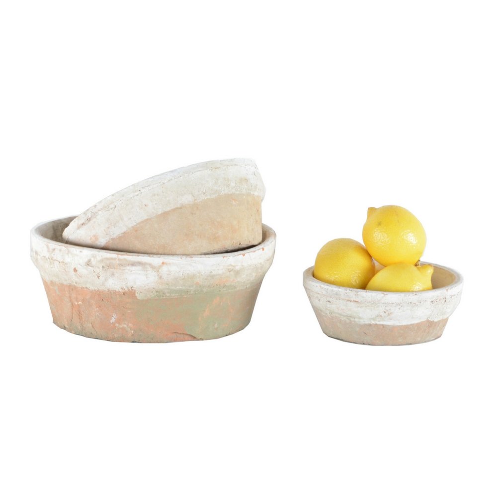 Antique Whitestone Dish/Planter - Small