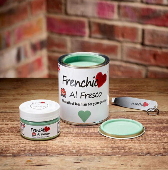 Frenchic Al Fresco paint - Apple of my Eye 750ml, - Bramley & White | Upholstery, Homewares & Furniture