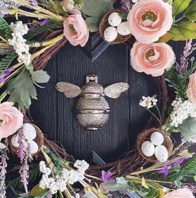 Door Knocker - Bumblebee (Nickel/Chrome) BRASS001