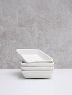 Chalk - White Porcelain Soap Dish