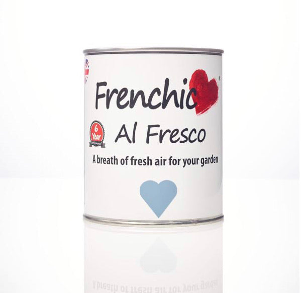 Frenchic Al Fresco paint - ‘Ol Blue Eyes 750ml, - Bramley & White | Upholstery, Homewares & Furniture