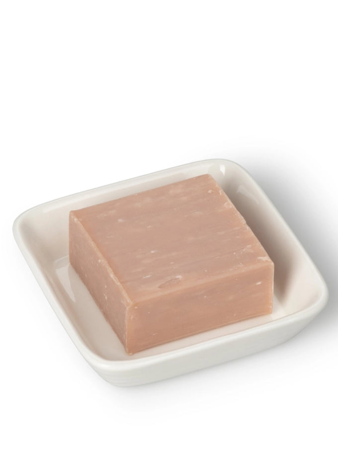 Chalk - White Porcelain Soap Dish