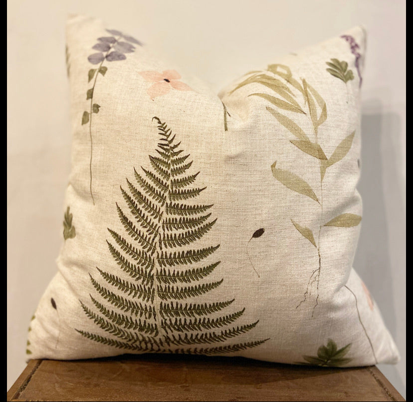 Bespoke Cushion - Herbarium