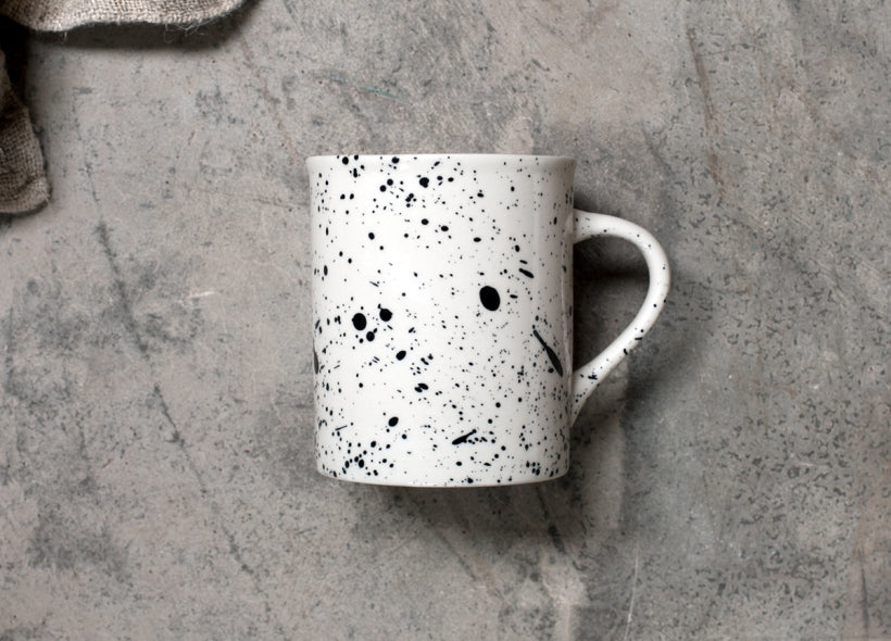 Ama Splatter Mug - Tall (Set of 2)