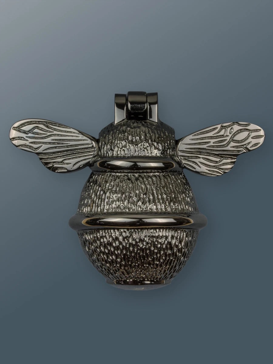 Door Knocker - Bumblebee (Black Nickel) BRASS035