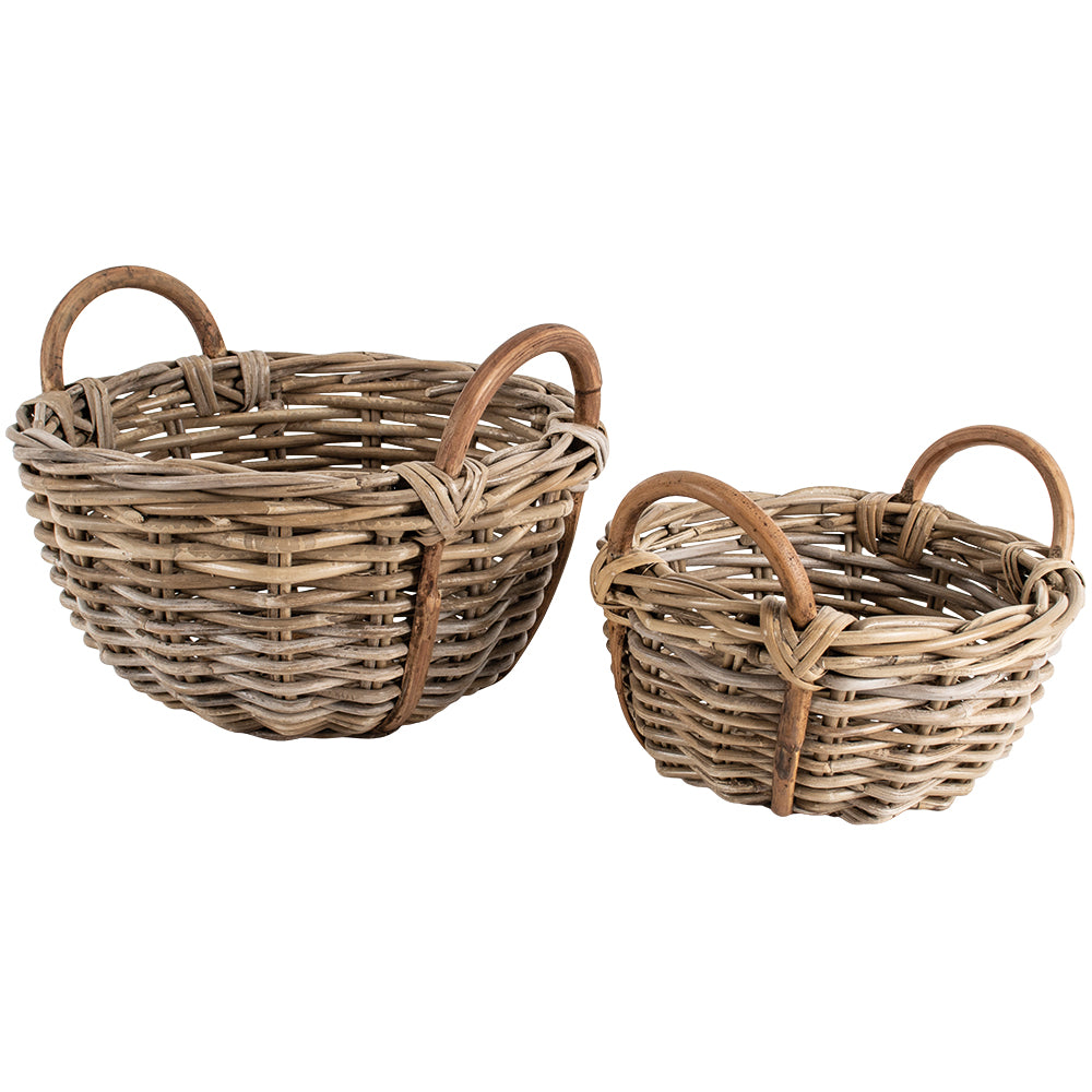 Eleda Basket with Handles - (Set of 2)