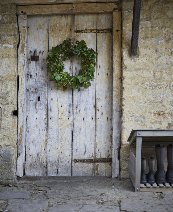 Door Wreath in Rattan - 50cm