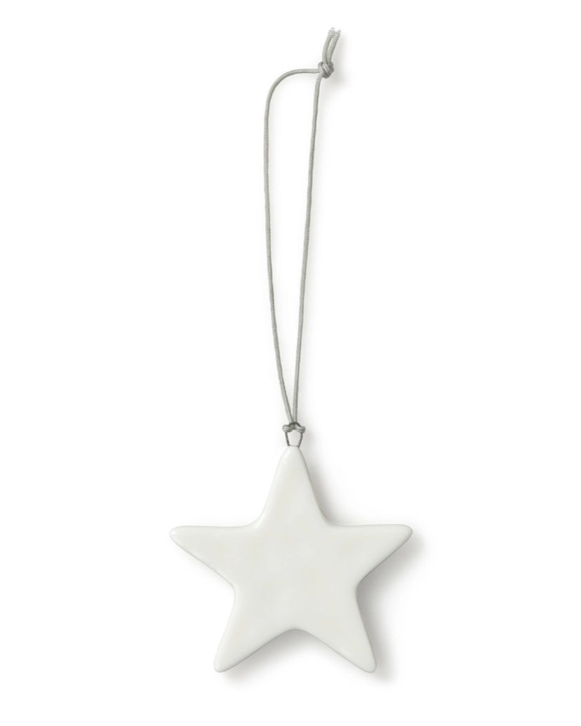 Chalk - White Porcelain Star Hanger