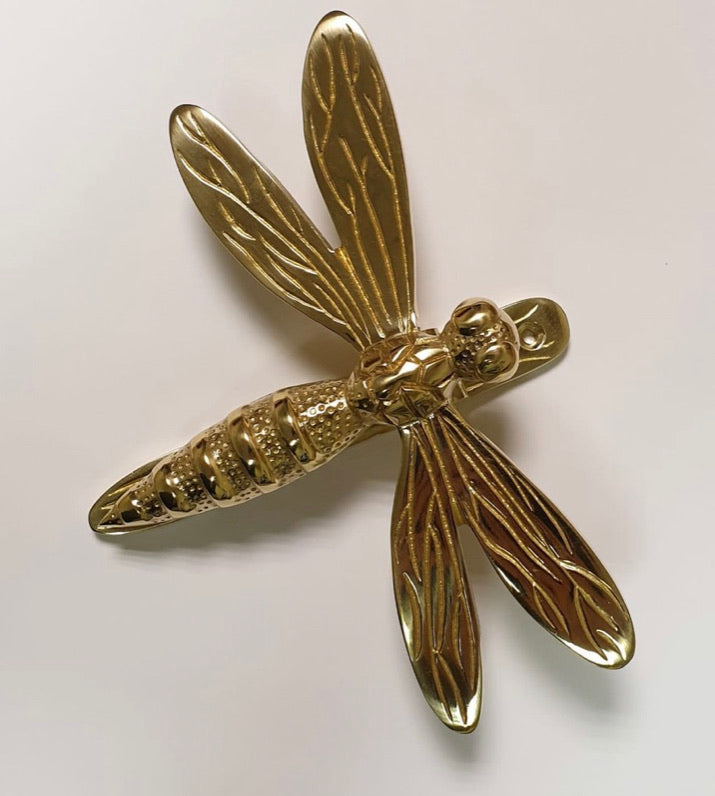 Door Knocker - Dragonfly (Brass) - BRASS007