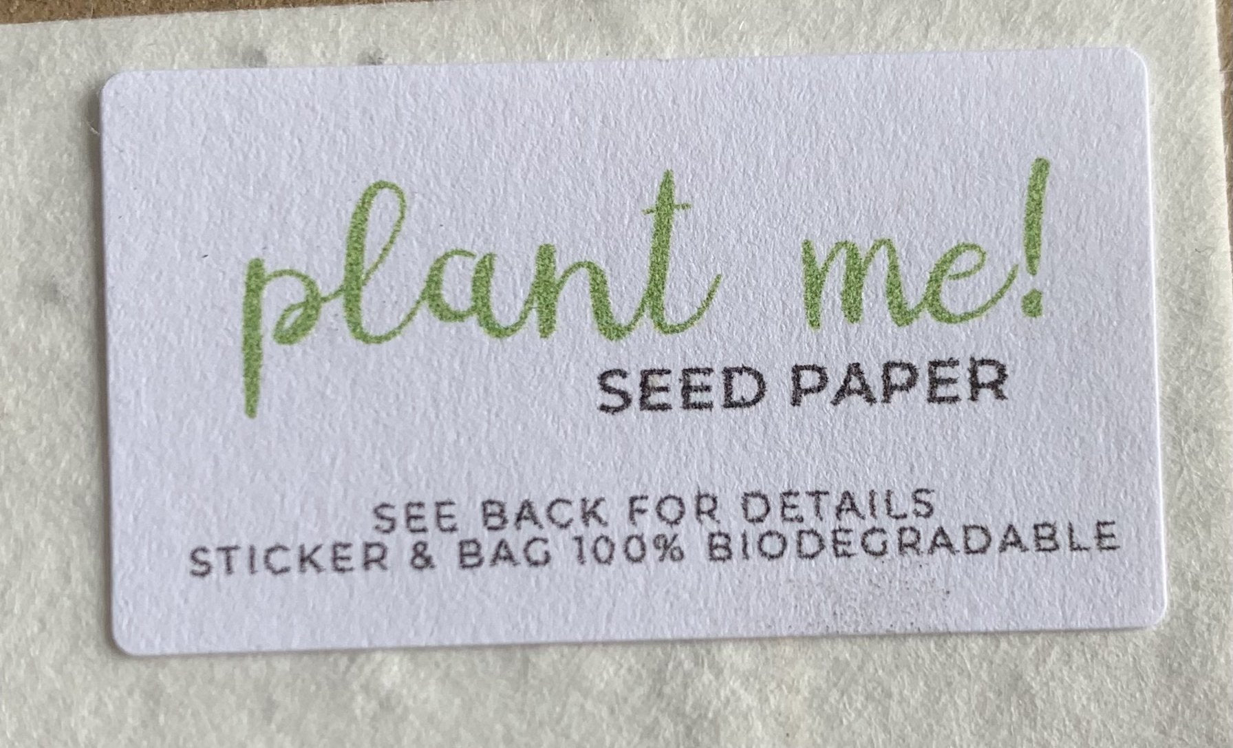 Happily Ever After - Seed Paper Card