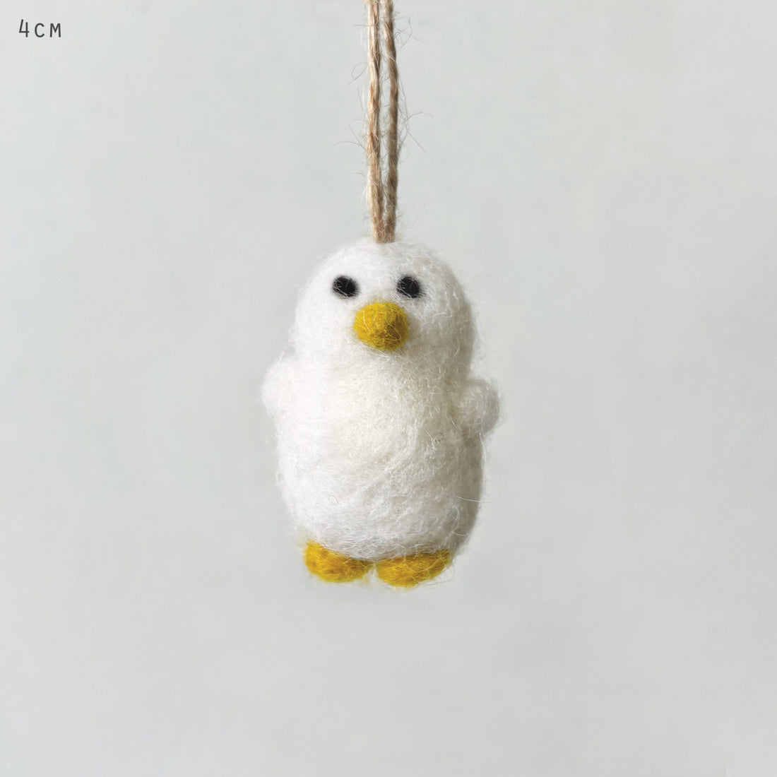 Felt Fluffy chick hanger