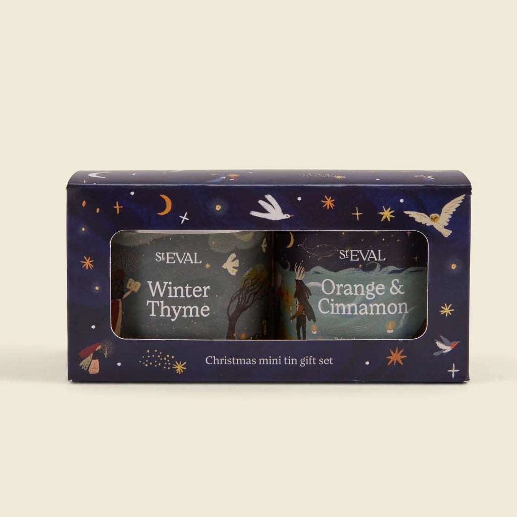 St Eval - Christmas Mini Tin Candle Gift Set