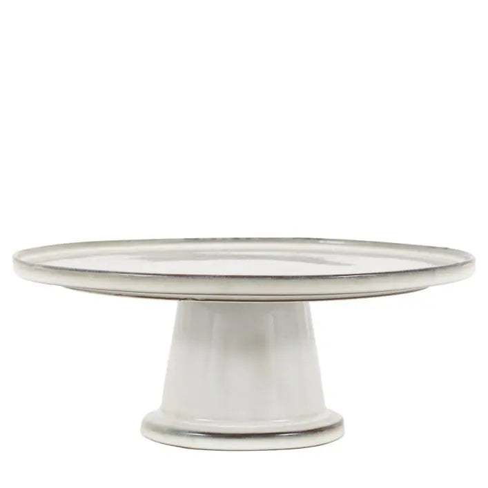 Ruby Reactive Glaze Cake Stand