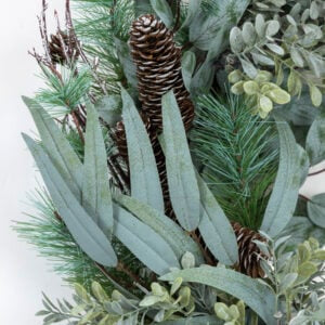 Foliage and Fir cone Wreath