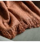 Melange Rust Throw