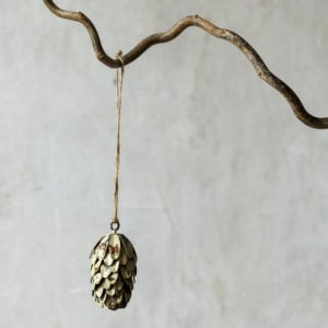 Pinecone Decoration - pistachio