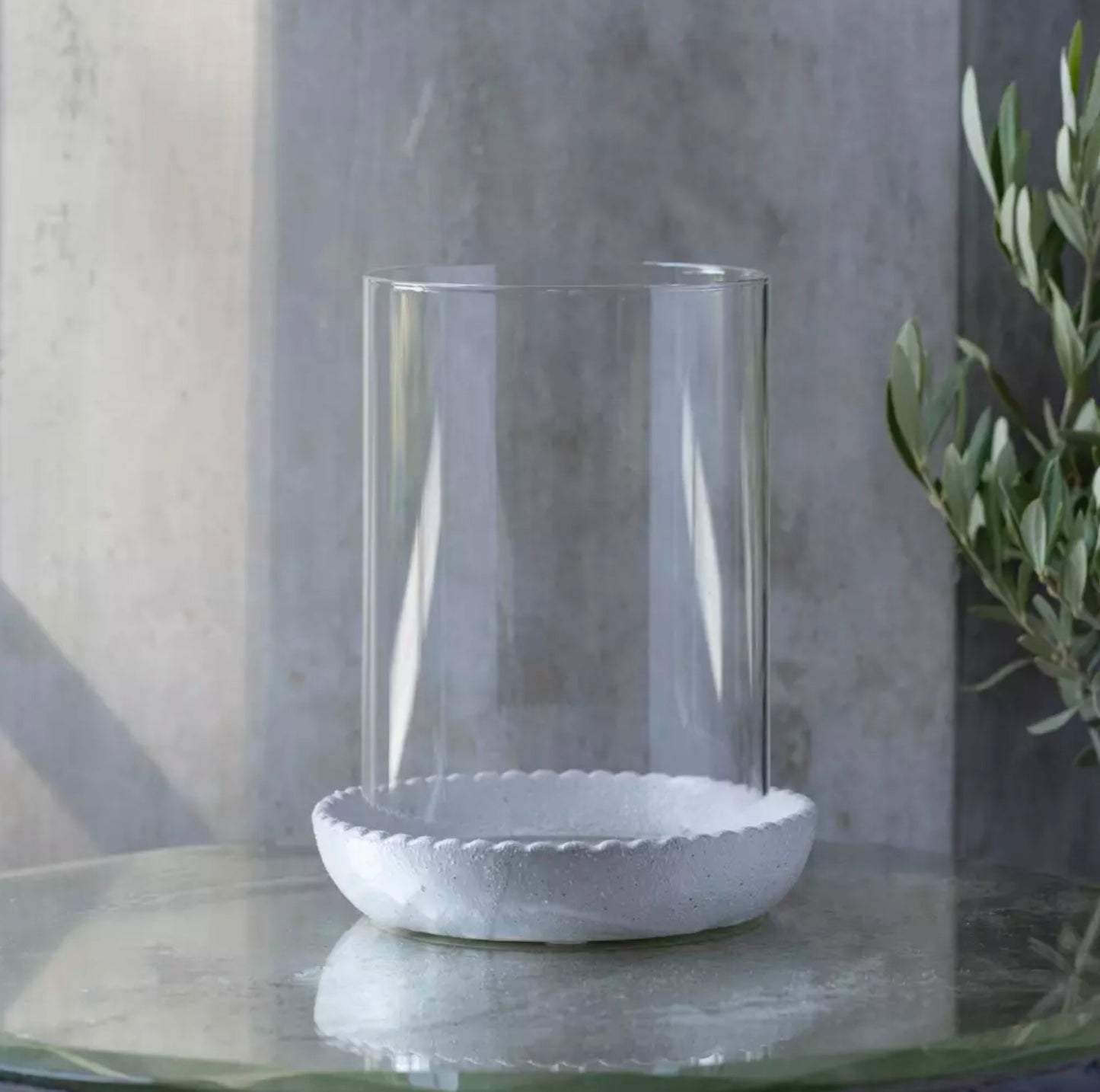 Scalloped Lantern Dish