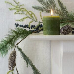 Blueberry and Fircone Garland