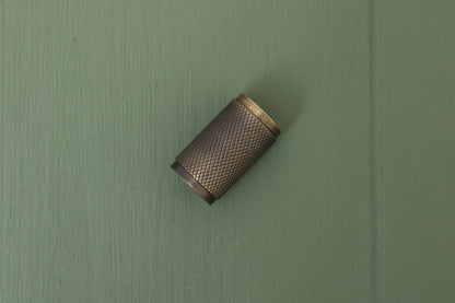 APIDAE Solid Brass Knurled Pull Handles &amp; Knobs - Antique