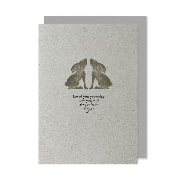 East of India - Hares Card