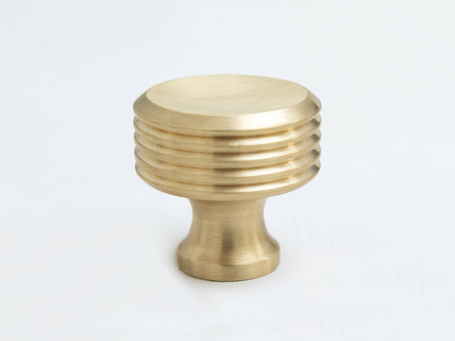Solid Brass Kitchen Pull Handles &amp; Knobs | Reeded Design