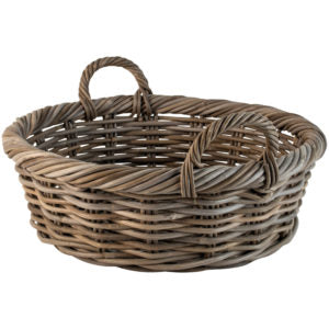 Round Kubu Basket with twisted rim