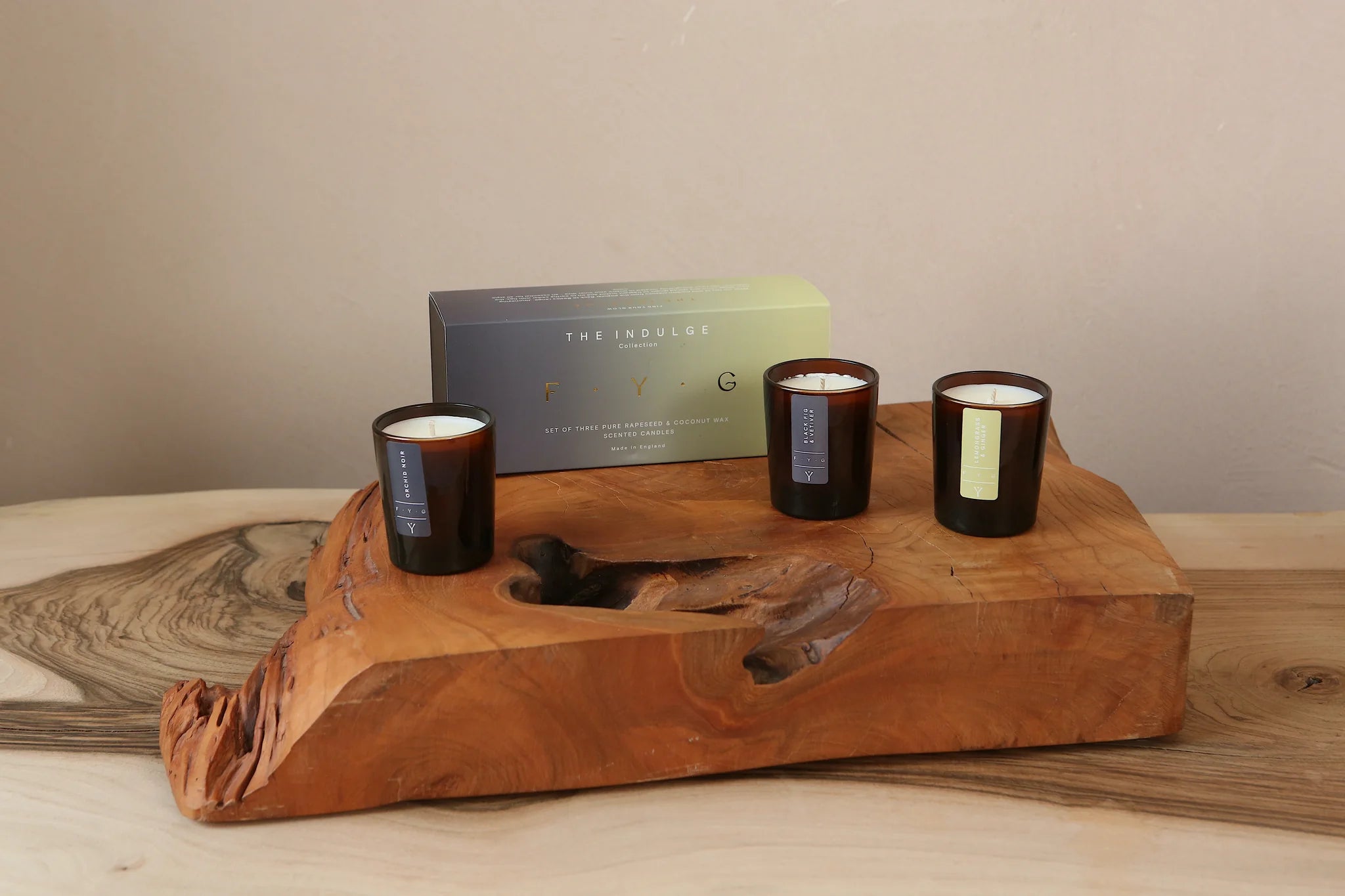 FYG The Indulge Collection Candle Gift Set