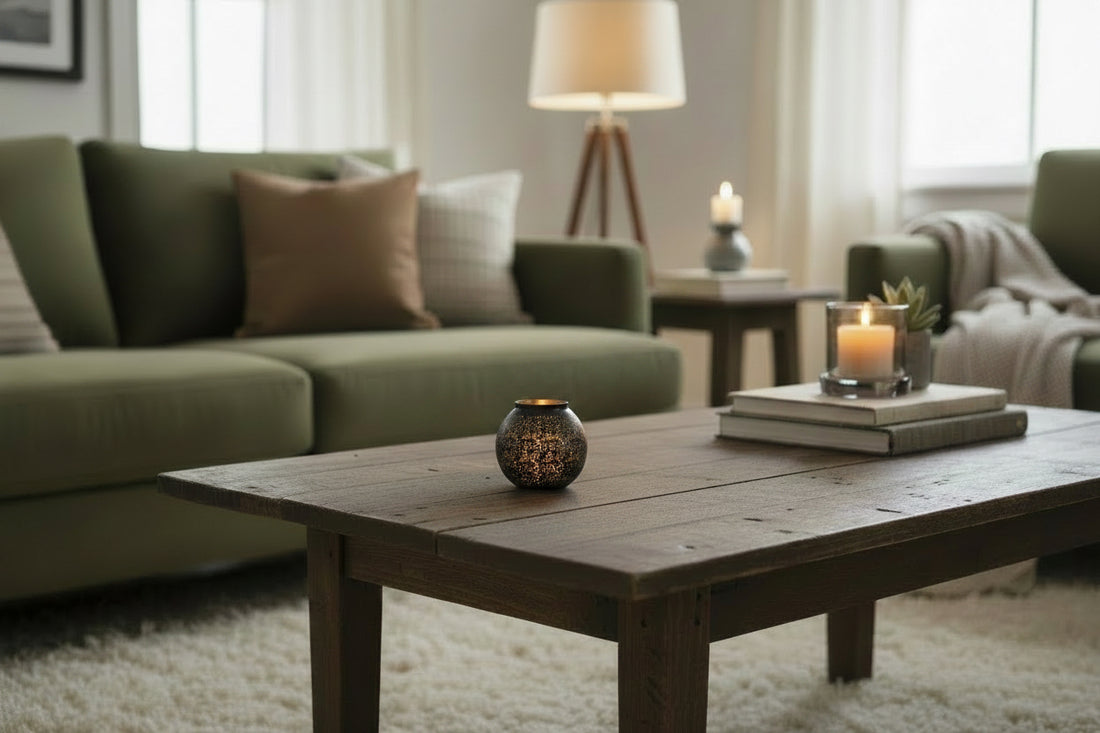 Mabel textured tealight holder