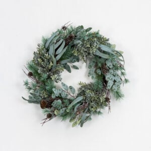 Foliage and Fir cone Wreath
