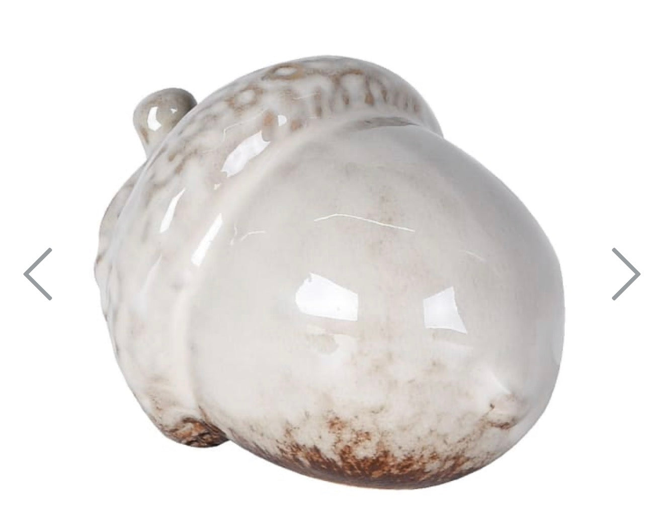 Ceramic acorn - small