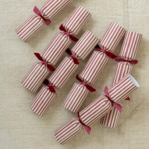 Christmas Crackers with Stripes