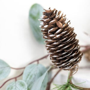 Foliage and Fir Cone Garland