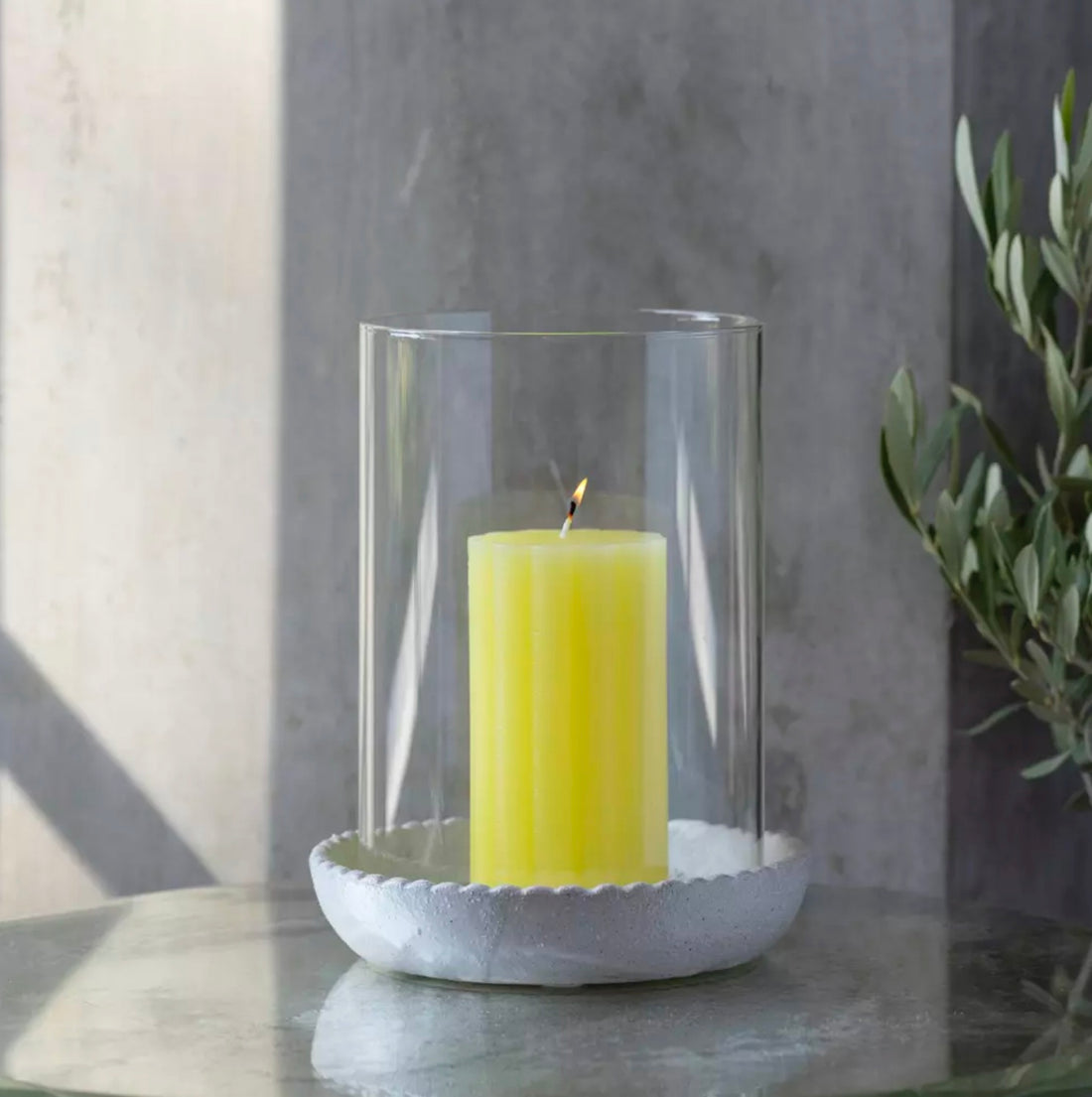 Scalloped Lantern Dish