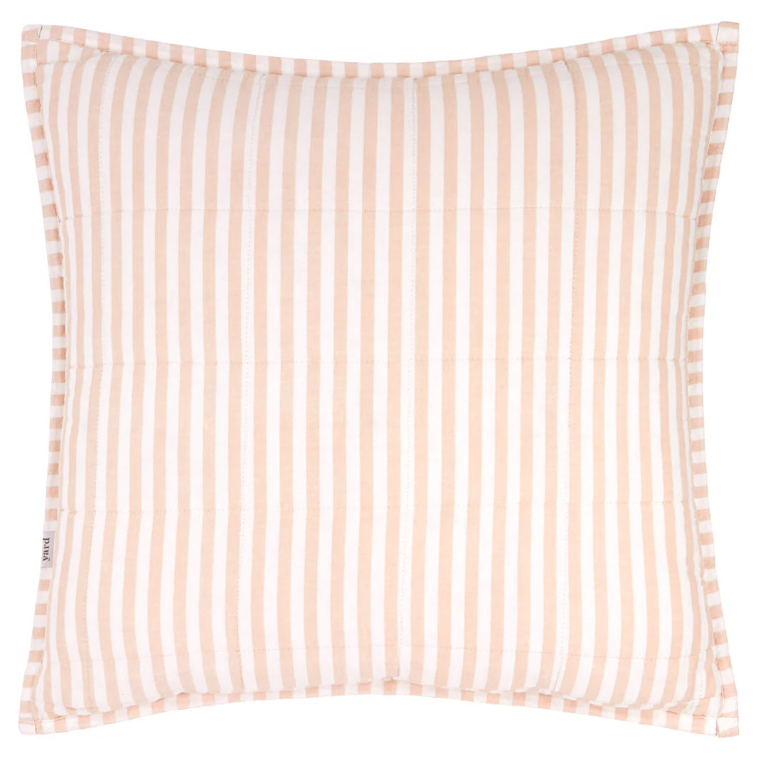 Hebden 100% Cotton Cushion Blush/Cotta