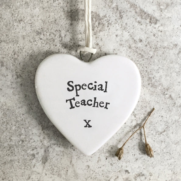 Porcelain heart-Special teacher