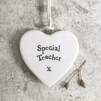 Porcelain heart-Special teacher