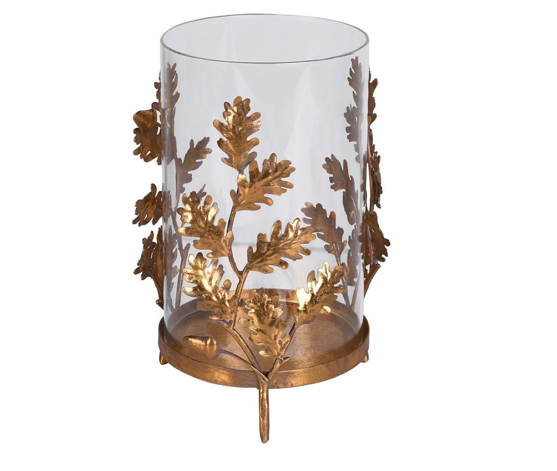 Acorn metal lantern