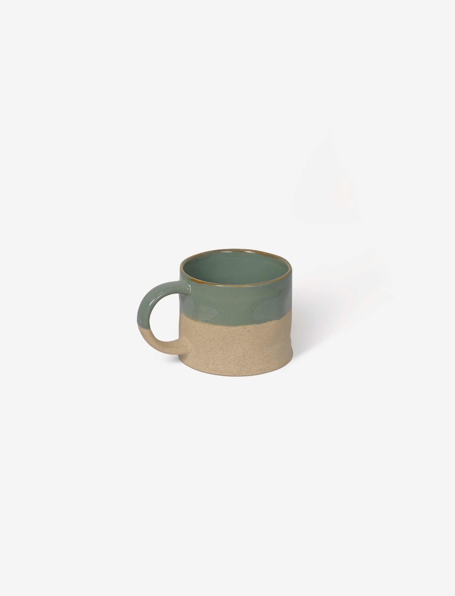 Bladon Half Glazed Mug Set Of 2 - Rosemary