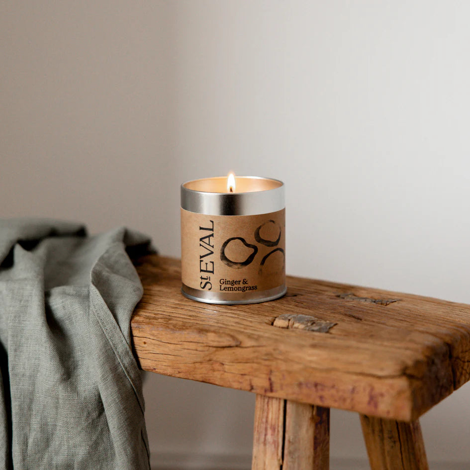 St Eval - Ginger &amp; Lemongrass Tin Candle