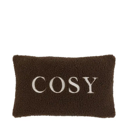 ‘Cosy’ Teddy Chocolate Cushion