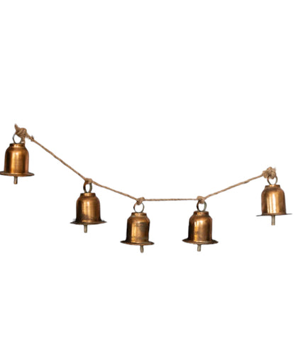 Brass aged heavy bells