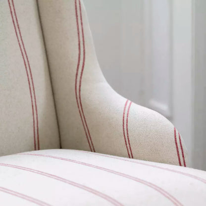 Miss Robbie - Ticking Stripe Red