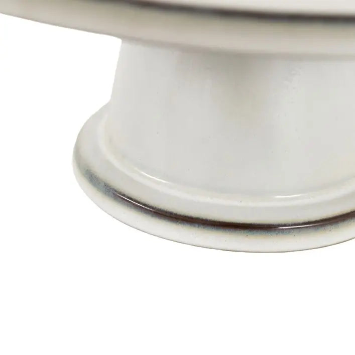 Ruby Reactive Glaze Cake Stand