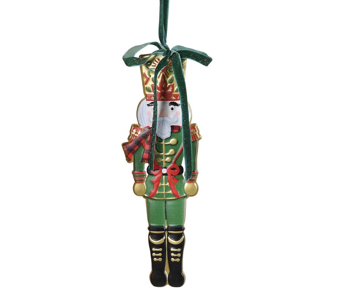 Tartan Nutcracker decoration